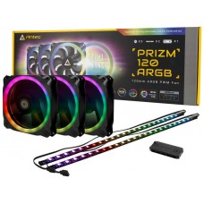 VENTILADOR CAJA ANTEC PRIZM 120 120MM 3+2+C ARGB