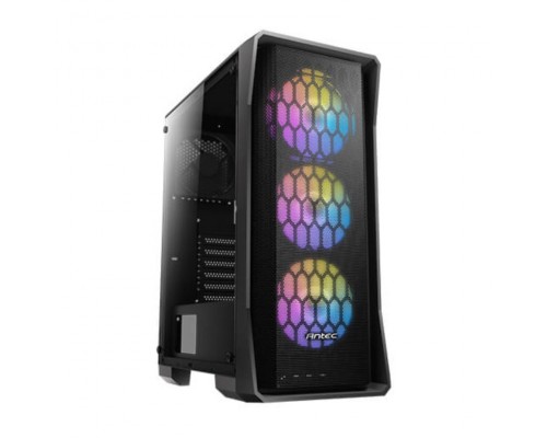 CAJA GAMING ANTEC NX360 ATX 2XUSB2.0 1XUS3.0 SIN FUENTE NEGRO ARGB