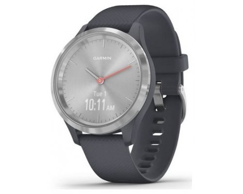 SMARTWATCH GARMIN VIVOMOVE 3S SPORT PLATA GRAFITO/AZUL