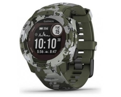 Reloj smartwatch garmin instinct solar camo