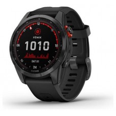 GARMIN FENIX 7S SOLAR PREMIUM MULTISPORT GPS WATCH  SLATE GRAY WITH BLACK BAND