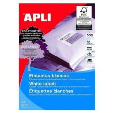 CAJA 500 HOJAS ETIQUETA BLANCA ILC 70X35 01782 APLI