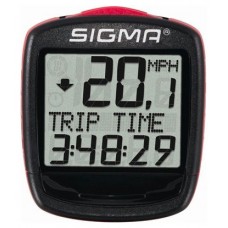 Sigma Sport BASE 1200 Ciclocomputador con cable Negro, Rojo