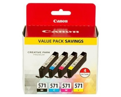 TINTA CANON CLI-571 PACK C/M/Y/BK BL IP7250/IP8750