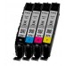 TINTA CANON CLI571 PACK DE 4 50 HOJAS DE PAPEL FOTOGRAFICO