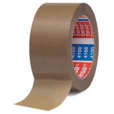 Pack de 6. CINTA DE EMBALAJE EN PVC RUGOSO 50MM.X66M. MARRON TESA 04100-00228-00 [min6]