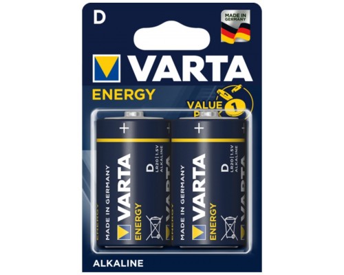 Blister pilas varta alcalinas energy lr20