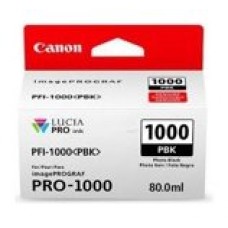 Cartucho canon pfi - 1000 pbk foto negro