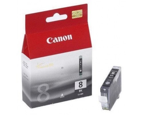 Cartucho tinta canon cli 8bk negro