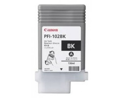 Cartucho canon pfi - 102 negro ipf500 ipf510