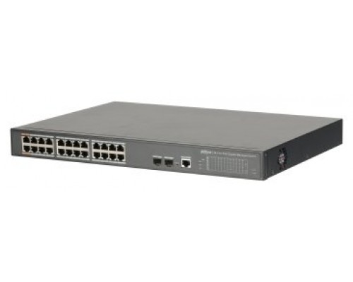 DAHUA - DH-PFS4226-24GT-360 - 26-PORT MANAGED GIGABIT SWITCH WITH 24-PORT POE