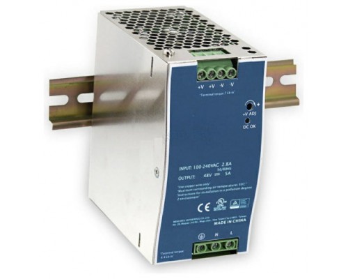 DAHUA - EDP-240-48 - RAIL POWER SUPPLY-48V5A