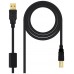 Cable ferrita usb tipo a a