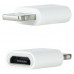 Adaptador lightning a micro usb nanocable