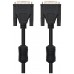 Nanocable 10.15.0602 cable DVI 1,8 m Negro