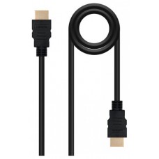 Cable nanocable hdmi macho - macho negro 1.8m