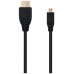 Nanocable HDMI, 0.8m cable HDMI 0,8 m HDMI tipo A (Estándar) HDMI tipo D (Micro) Negro