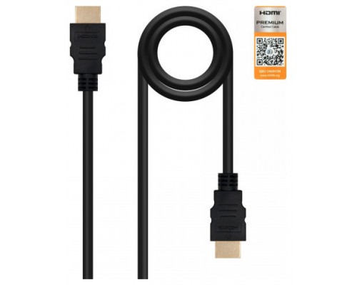 Cable hdmi(a) a hdmi(a) 4k 2m