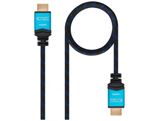 Nanocable Cable HDMI V2.0 4K@60Hz M/M 0.5 M