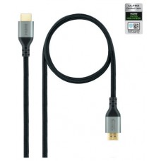 Nanocable Cable HDMI 2.1 Certificado ULTRA HIGH SPEED A/M-A/M, Negro, 1.5 m