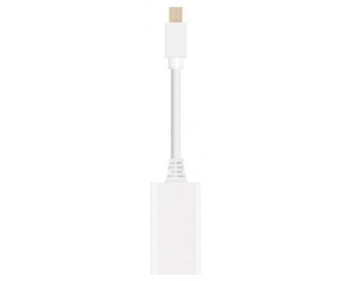 Nanocable CONVERSOR MINI DP A HDMI MINI DP/M-HDMI/H BLANCO 15 CM