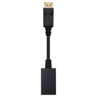 Adaptador displayport a hdmi nanocable macho - hembra