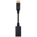 Adaptador displayport a hdmi nanocable macho - hembra