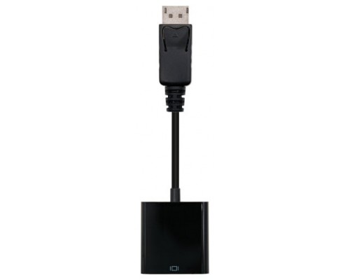 Adaptador displayport a svga nanocable macho - hembra