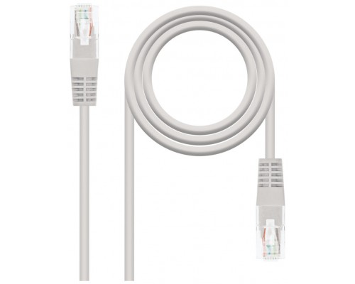 Nanocable CABLE RED LATIGUILLO RJ45 CAT.5E UTP AWG24, 30 CM