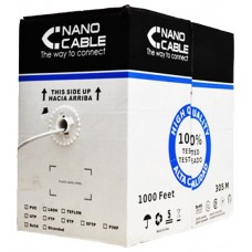 Nanocable Bobina Cable RJ45 CAT5 FTP Rigido 305M