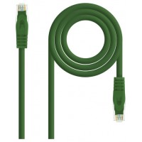 Nanocable Cable de red latiguillo RJ45 LSZH Cat.6A UTP AWG24, Verde, 2.0m