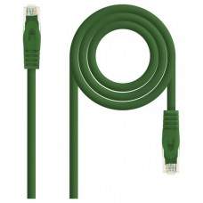 Nanocable Cable de red latiguillo RJ45 LSZH Cat.6A UTP AWG24, Verde, 2.0m