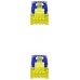 Nanocable Cable de red latiguillo RJ45 LSZH Cat.6A SFTP AWG26, Azul, 0.5m