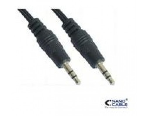 Cable audio jack 3.5mm nanocable 10m