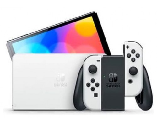 Consola nintendo switch oled blanca