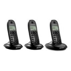 MOTOROLA C1003 LB+ Telefono DECT TRIO Negro