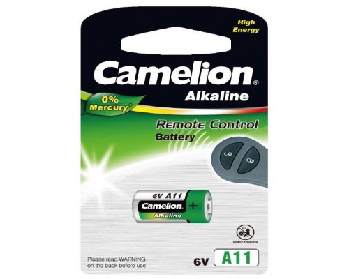 Pila Alcalina LR11A 6V 0% Mercurio (1 pc) Camelion