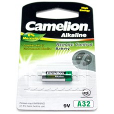 Pila Alcalina LR32A 9V 0% Mercurio (1 pc) Camelion