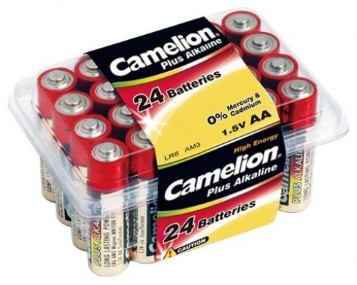 Plus Alcalina AA 1.5V (24 pcs) Camelion