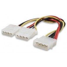 Duplicador cable alimentacion atx equip conector