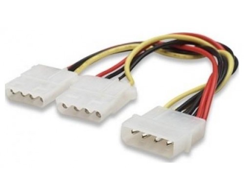 Duplicador cable alimentacion atx equip conector