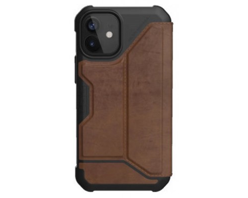 UAG APPLE  IPHONE 12 MINI METROPOLIS LEATHER BROWN