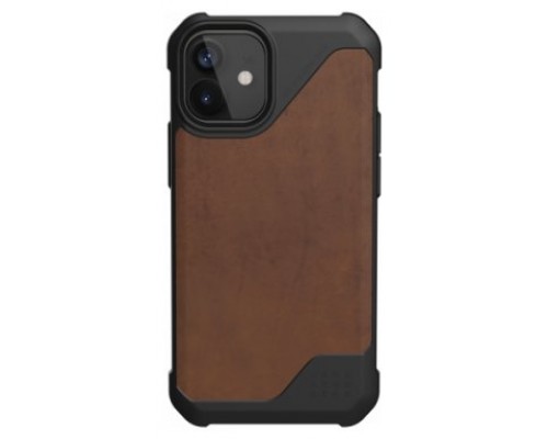 UAG APPLE  IPHONE 12 MINI METROPOLIS LT LEATHER BROWN