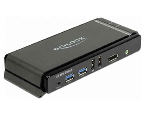 Delock Conmutador DisplayPort 1.2 KVM 4K 60 Hz