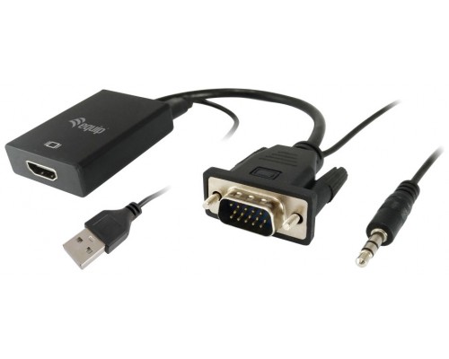 Adaptador equip vga macho a hdmi