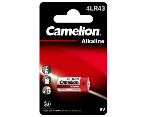 Pila Alcalina 4LR43 6V 0% Mercurio (1 pc) Camelion