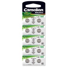 Pila Botón Alcalina LR45 1.5V 0% Mercurio (10 pcs) Camelion