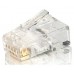 Kit 100 uds conectores rj45 equip categoria 5e