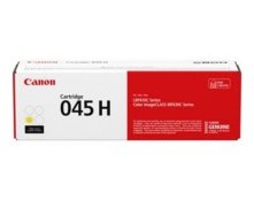 Toner canon 045h amarillo 1243c002 2200pag