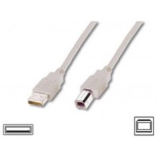 Gembird Cable USB 2.0 Tipo A/M-B/M 1.8 Mts Negro